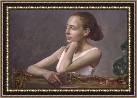 Andrew Sterrett Conklin Artist And Model III [detail] Framed Painting